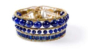 Ziio bracelet made with lapis lazuli
